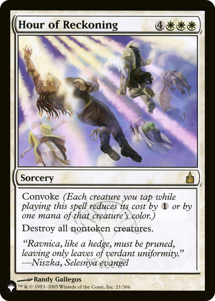 Hour of Reckoning [The List]