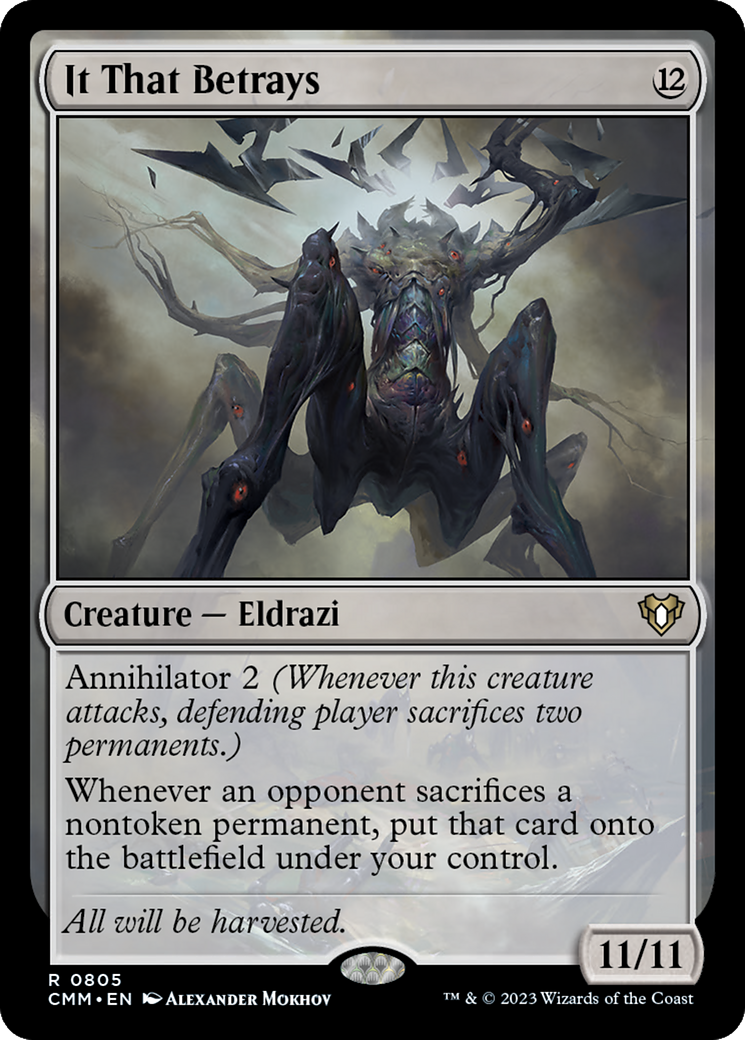 It That Betrays [Commander Masters] | Silver Goblin