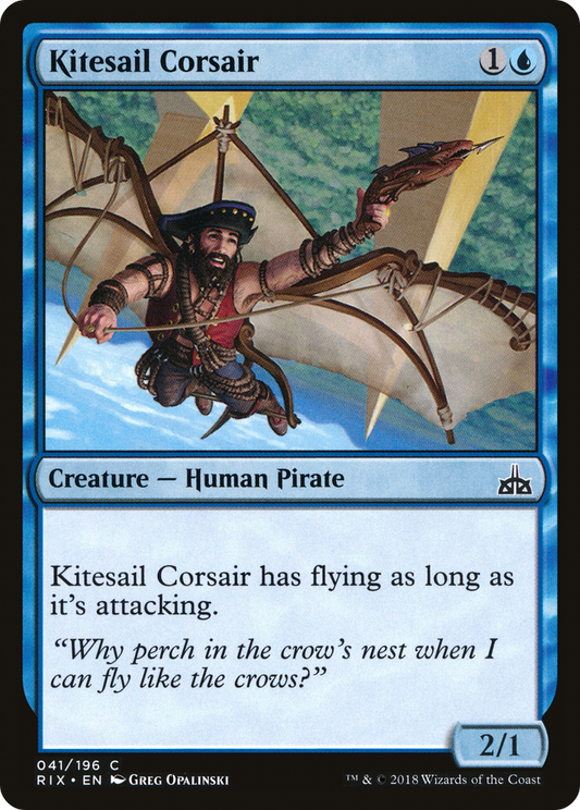 Kitesail Corsair [Rivals of Ixalan] Foil