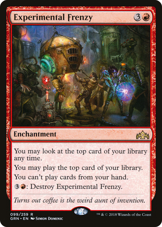 Experimental Frenzy [Guilds of Ravnica] Foil
