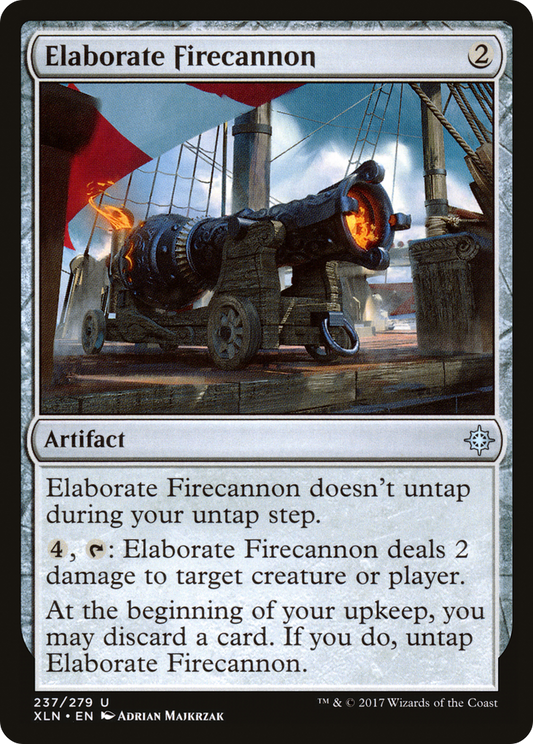 Elaborate Firecannon [Ixalan] Foil