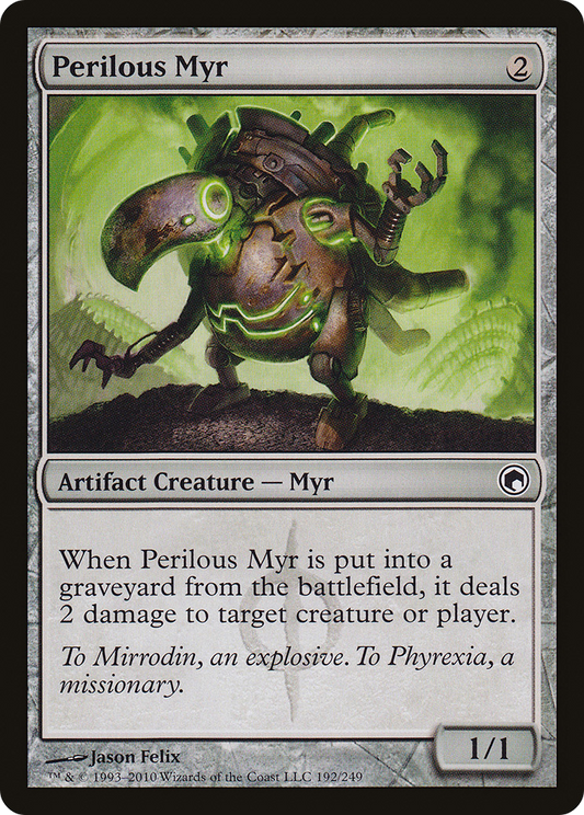 Perilous Myr [Scars of Mirrodin] Foil