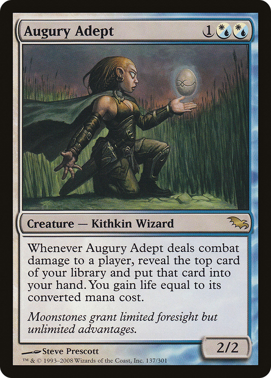 Augury Adept [Shadowmoor] Foil