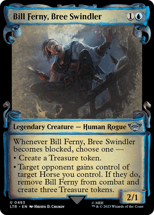 Bill Ferny, Bree Swindler [The Lord of the Rings: Tales of Middle-Earth Showcase Scrolls] Foil