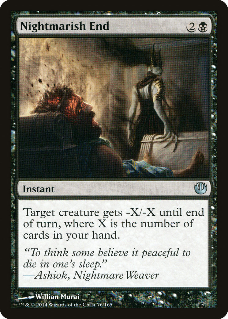 Nightmarish End [Journey into Nyx] Foil
