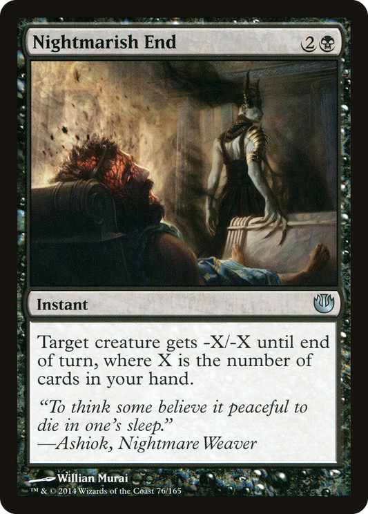 Nightmarish End [Journey into Nyx] Foil