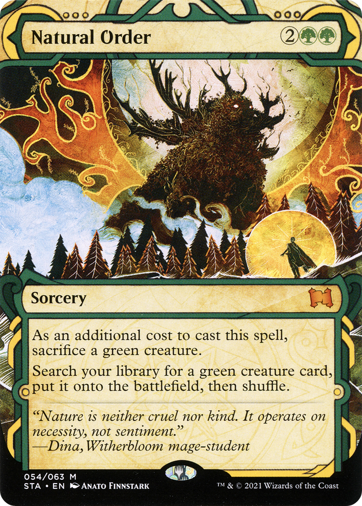 Natural Order [Strixhaven: School of Mages Mystical Archive] Foil
