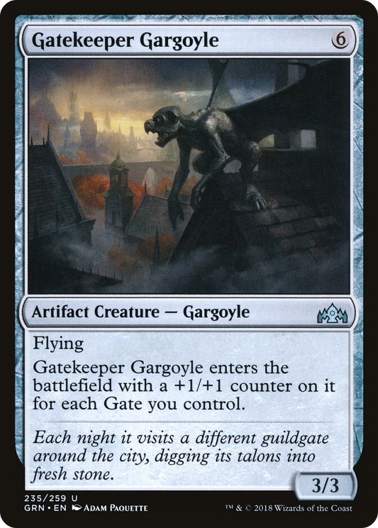Gatekeeper Gargoyle [Guilds of Ravnica] Foil
