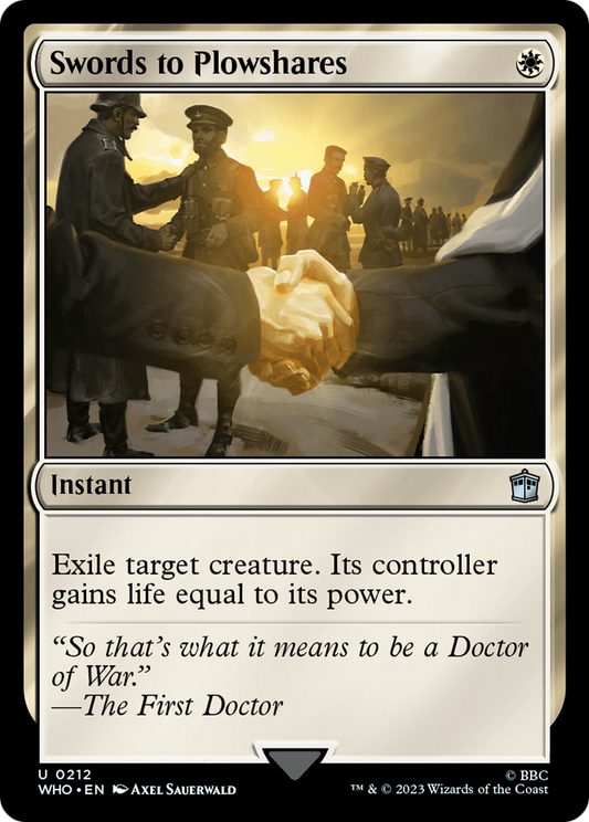 Swords to Plowshares [Doctor Who] Foil