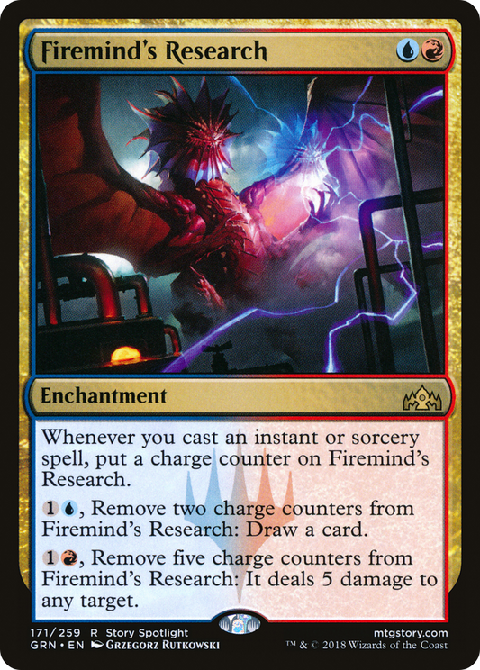 Firemind's Research [Guilds of Ravnica] Foil