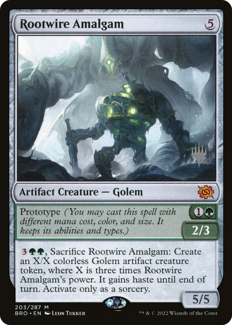 Rootwire Amalgam (Promo Pack) [The Brothers' War Promos] | Silver Goblin