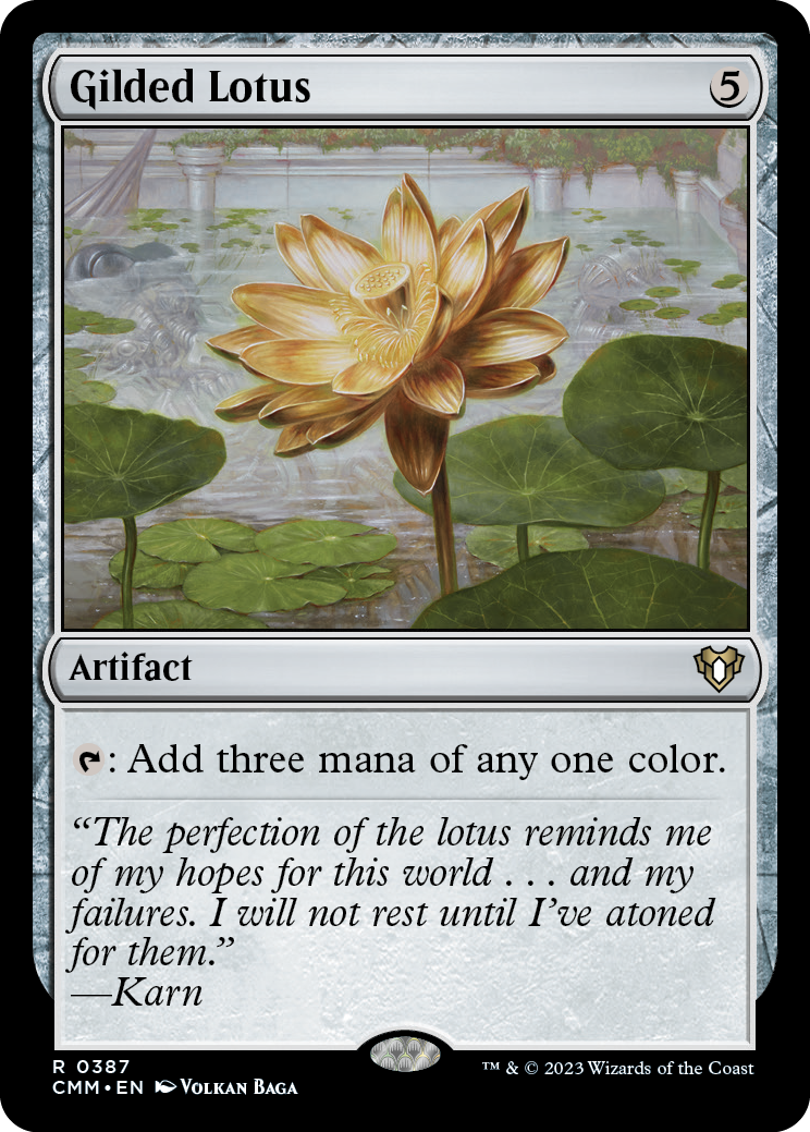 Gilded Lotus [Commander Masters] | Silver Goblin