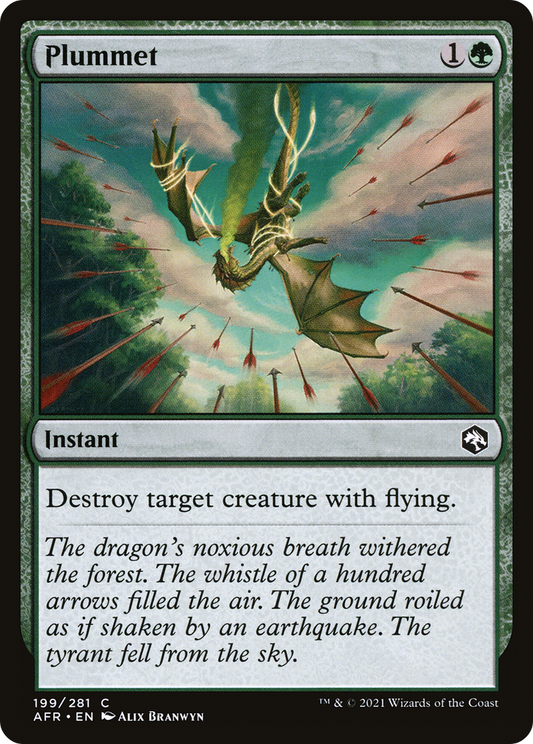 Plummet [Dungeons & Dragons: Adventures in the Forgotten Realms] Foil