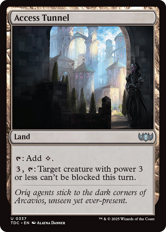 Access Tunnel (337) - Commander: Tarkir: Dragonstorm