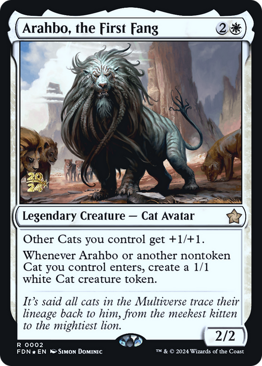 Arahbo, the First Fang Foil (02S)