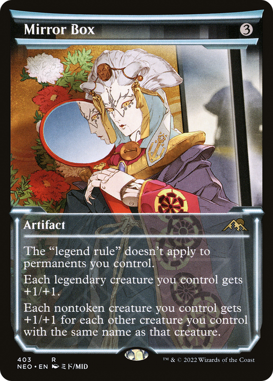 Mirror Box (Showcase Soft Glow) [Kamigawa: Neon Dynasty] Foil