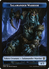 Salamander Warrior Token [Commander Legends] | Silver Goblin