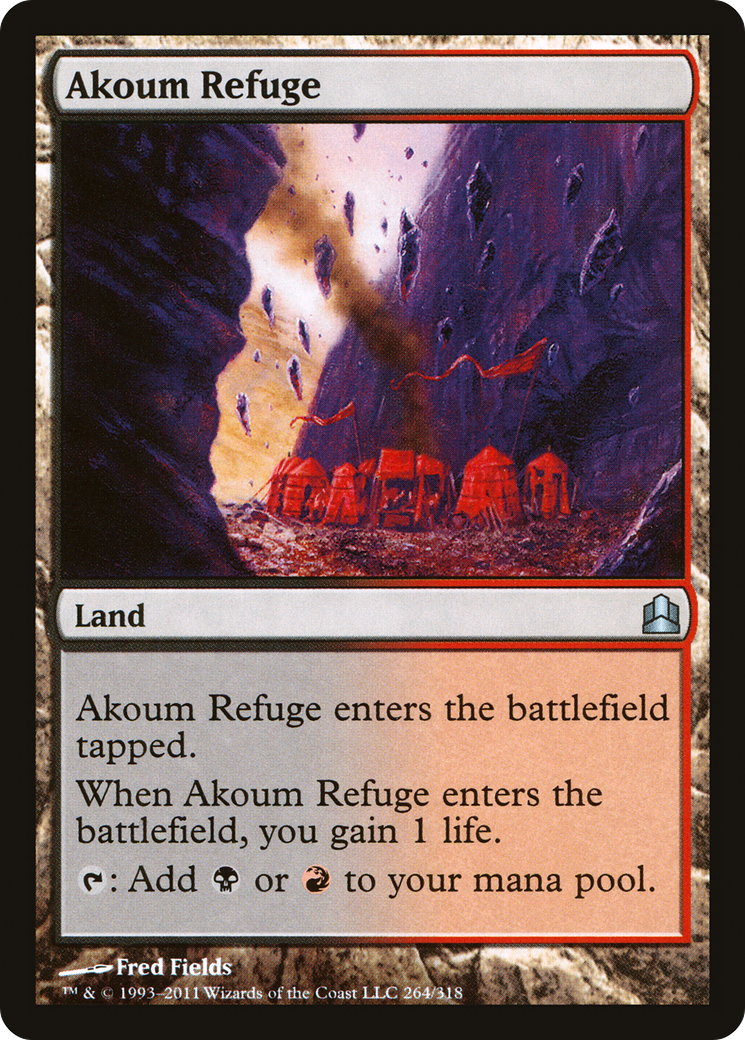 Akoum Refuge [Commander 2011] | Silver Goblin