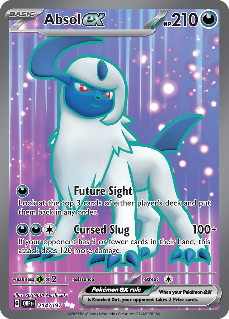 Absol ex (214/197) [Scarlet & Violet: Obsidian Flames] | Silver Goblin