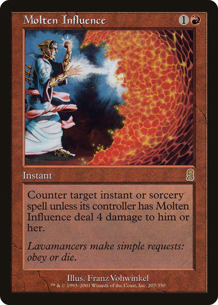 Molten Influence [Odyssey] Foil
