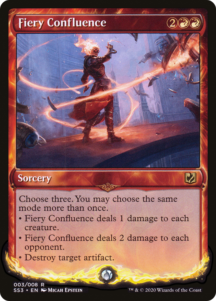 Fiery Confluence [Signature Spellbook: Chandra] Foil
