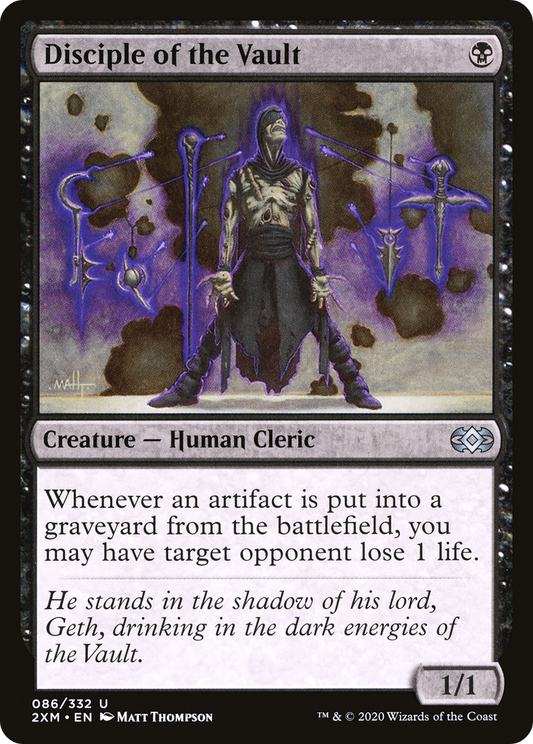 Disciple of the Vault [Double Masters] Foil