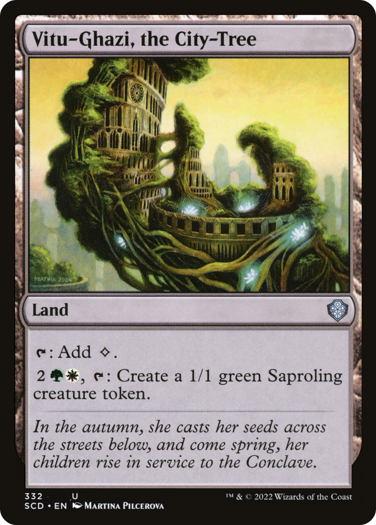 Vitu-Ghazi, the City-Tree (332) - Starter Commander Decks
