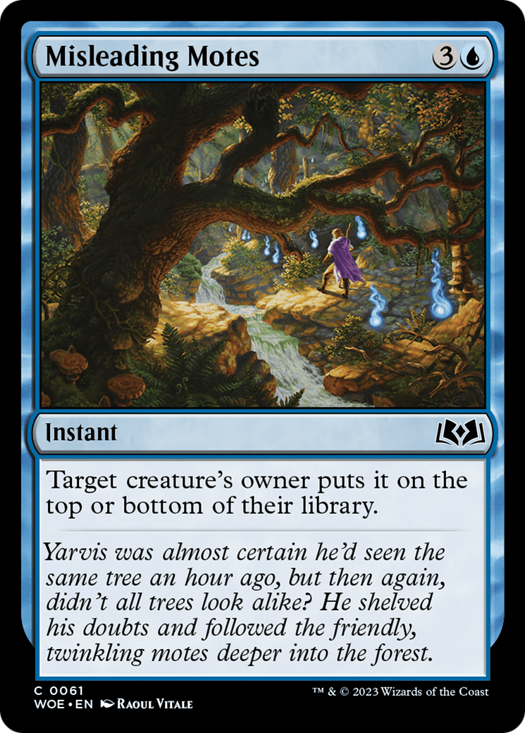 Misleading Motes [Wilds of Eldraine] Foil