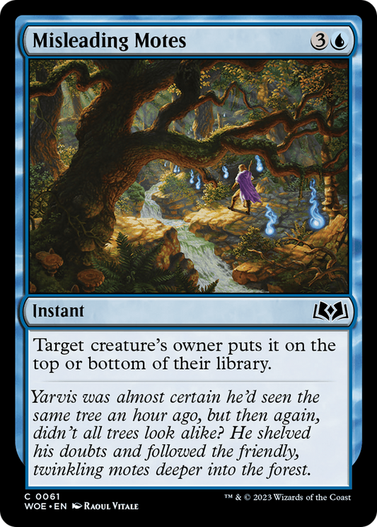 Misleading Motes [Wilds of Eldraine] Foil
