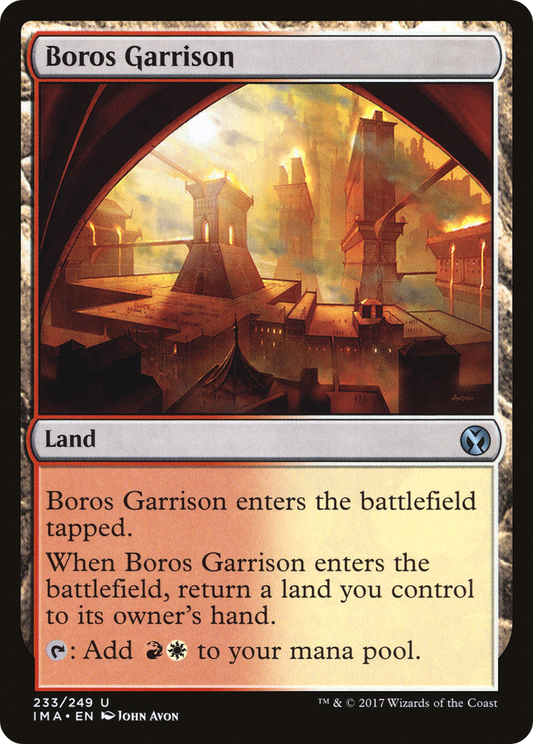 Boros Garrison [Iconic Masters] Foil