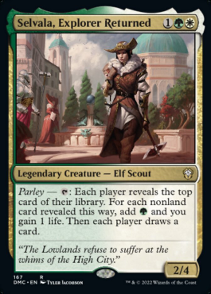 Selvala, Explorer Returned [Dominaria United Commander] | Silver Goblin