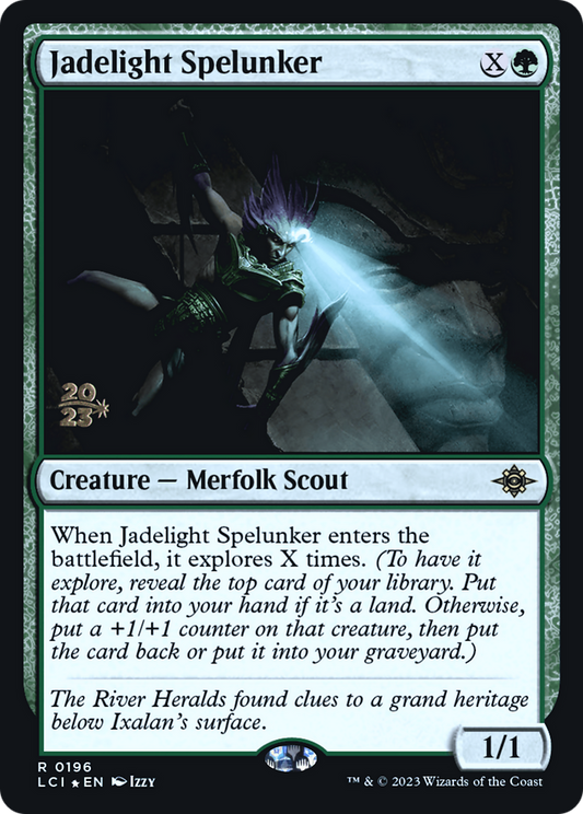 Jadelight Spelunker [The Lost Caverns of Ixalan Prerelease Cards]