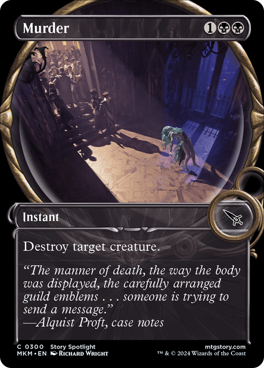 Murder (Showcase) [Murders at Karlov Manor] Foil