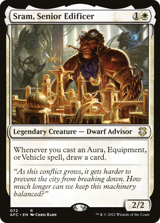 Sram, Senior Edificer [Dungeons & Dragons: Adventures in the Forgotten Realms Commander]