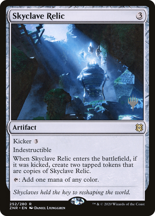 Skyclave Relic (Promo Pack) [Zendikar Rising Promos] Foil