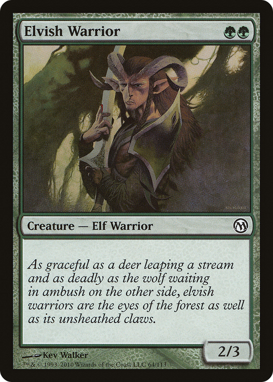 Elvish Warrior [Duels of the Planeswalkers]
