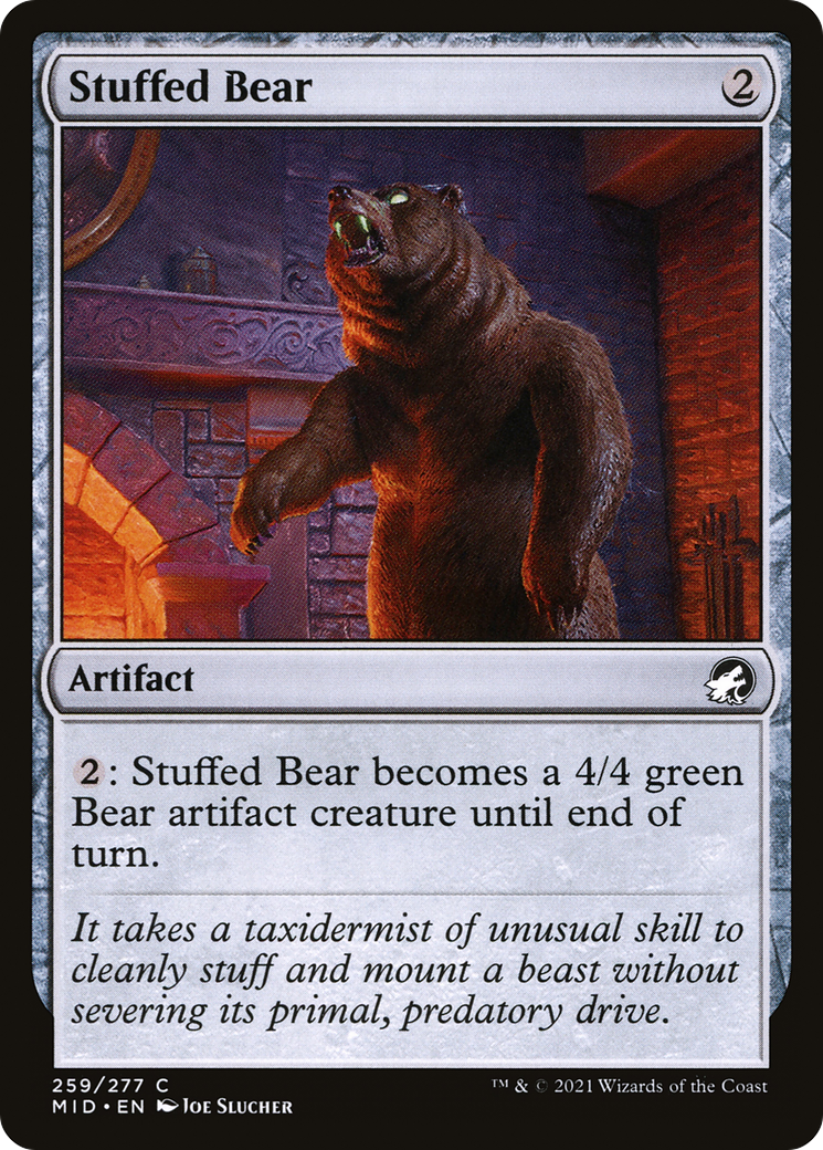 Stuffed Bear [Innistrad: Midnight Hunt] | Silver Goblin