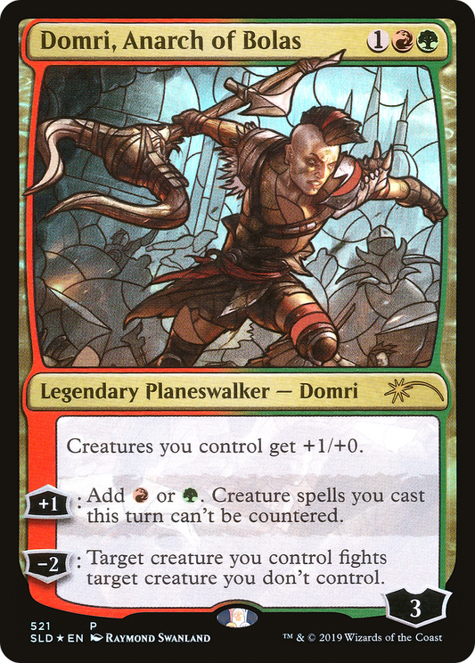 Domri, Anarch of Bolas (521) Foil - Secret Lair Drop
