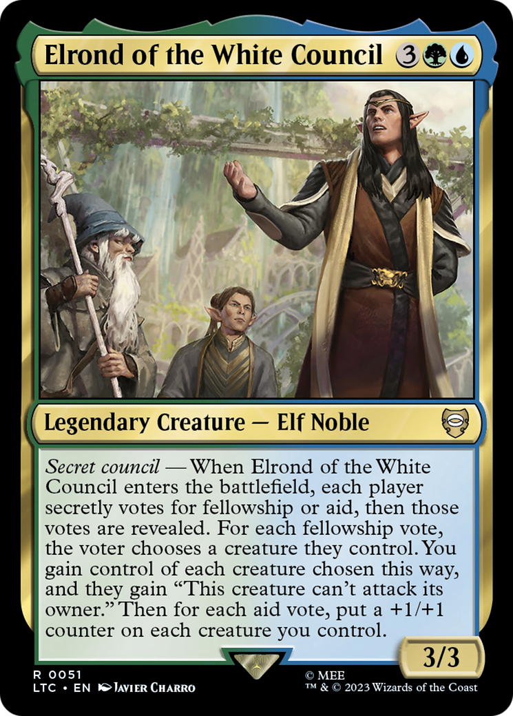 Elrond of the White Council [The Lord of the Rings: Tales of Middle-Earth Commander] | Silver Goblin