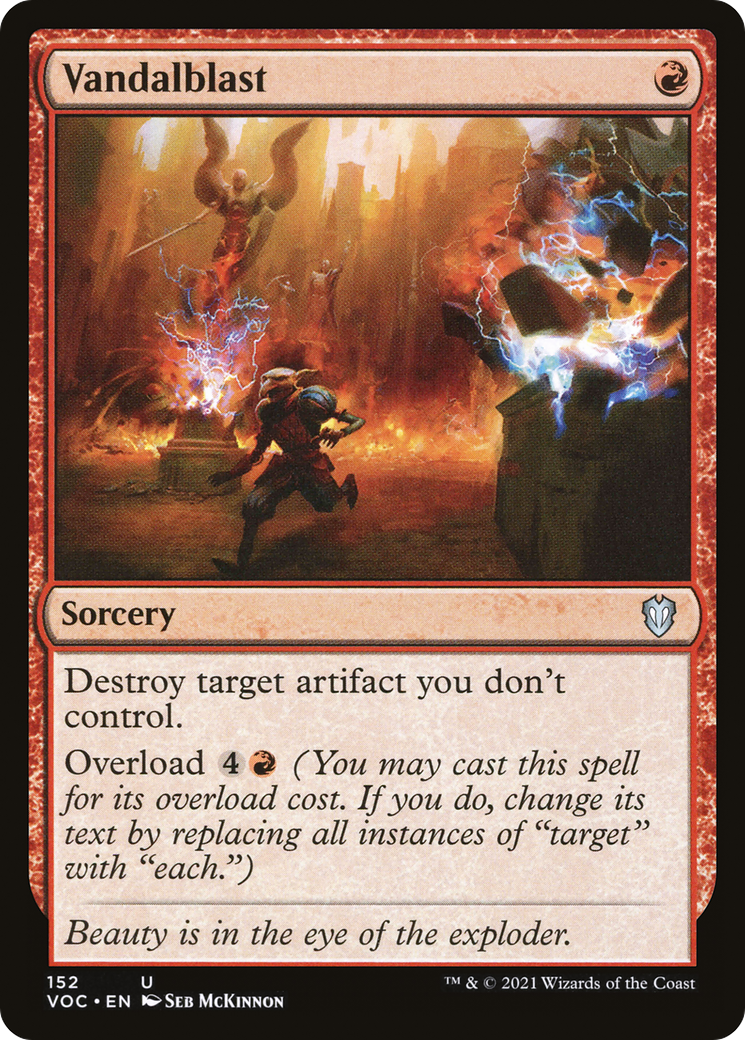 Vandalblast [Innistrad: Crimson Vow Commander] | Silver Goblin