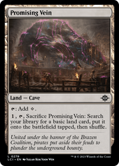 Promising Vein [The Lost Caverns of Ixalan] | Silver Goblin