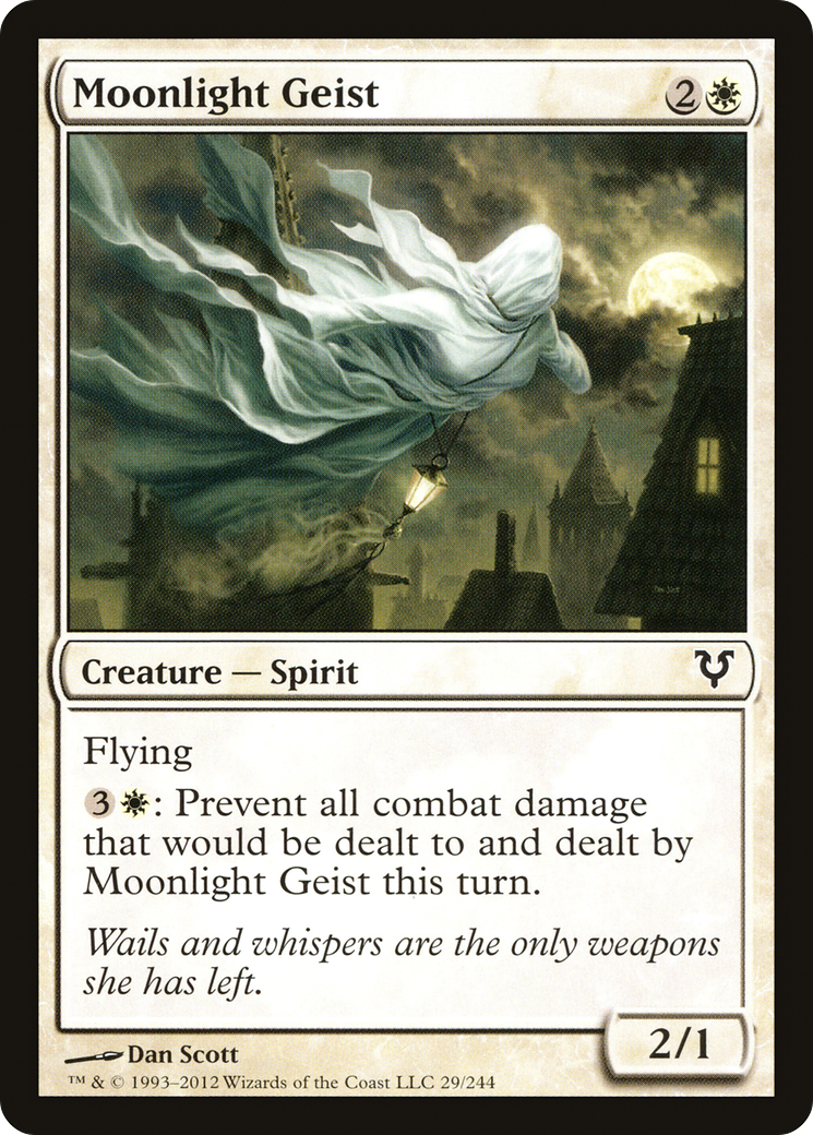 Moonlight Geist [Avacyn Restored] | Silver Goblin