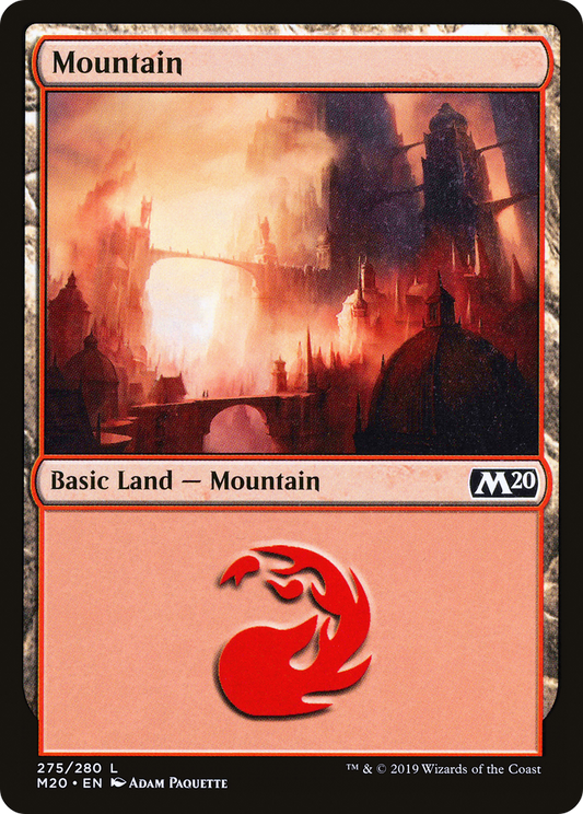 Mountain (275) [Core Set 2020] Foil