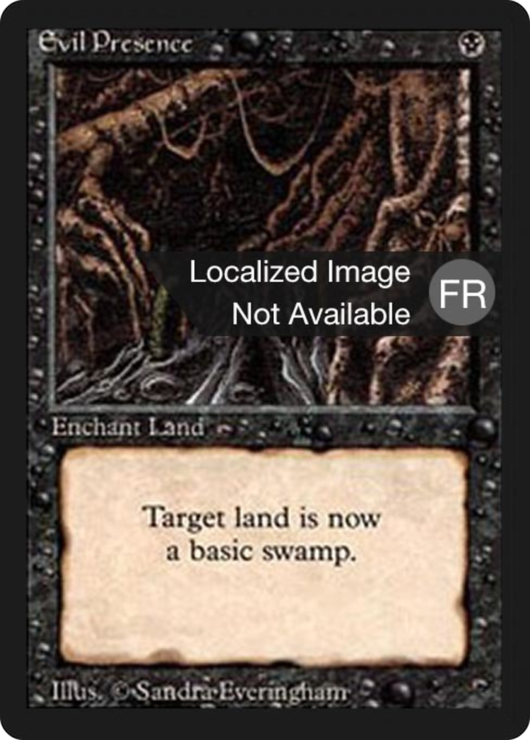 Evil Presence [Foreign Black Border] | Silver Goblin