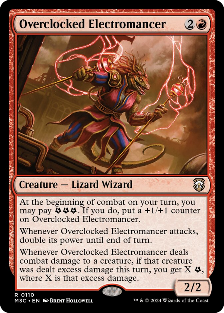 Overclocked Electromancer [Modern Horizons 3 Commander] | Silver Goblin