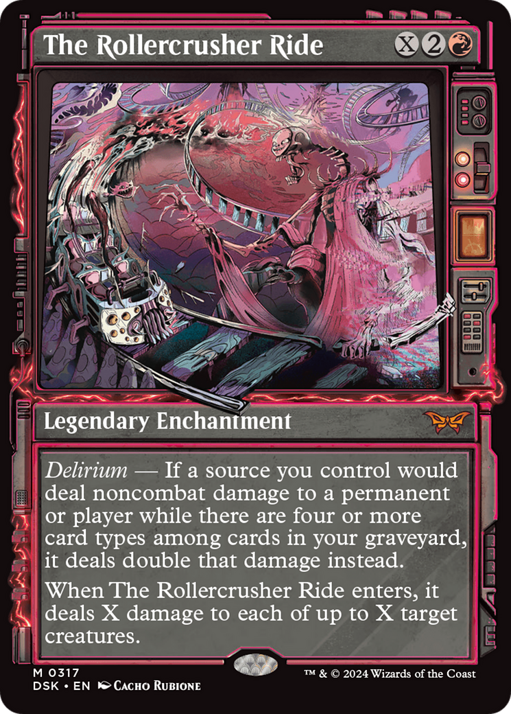 The Rollercrusher Ride (Showcase) [Duskmourn: House of Horror] Foil