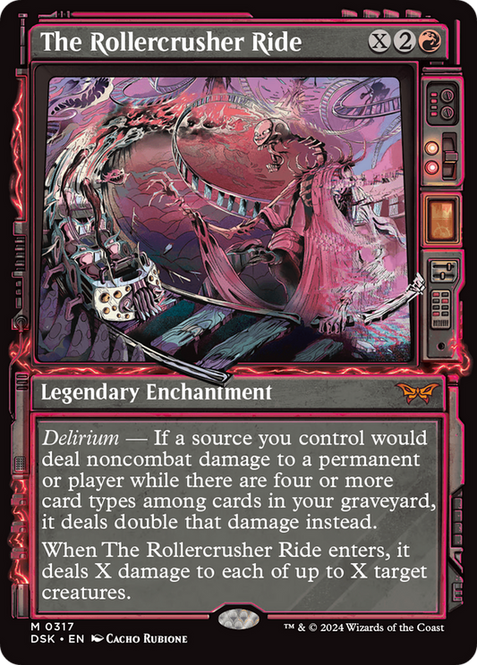 The Rollercrusher Ride (Showcase) [Duskmourn: House of Horror] Foil