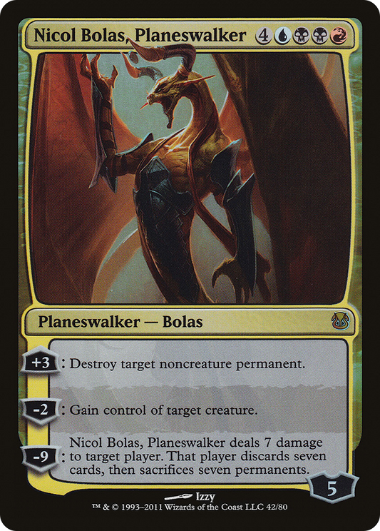 Nicol Bolas, Planeswalker Foil (042)