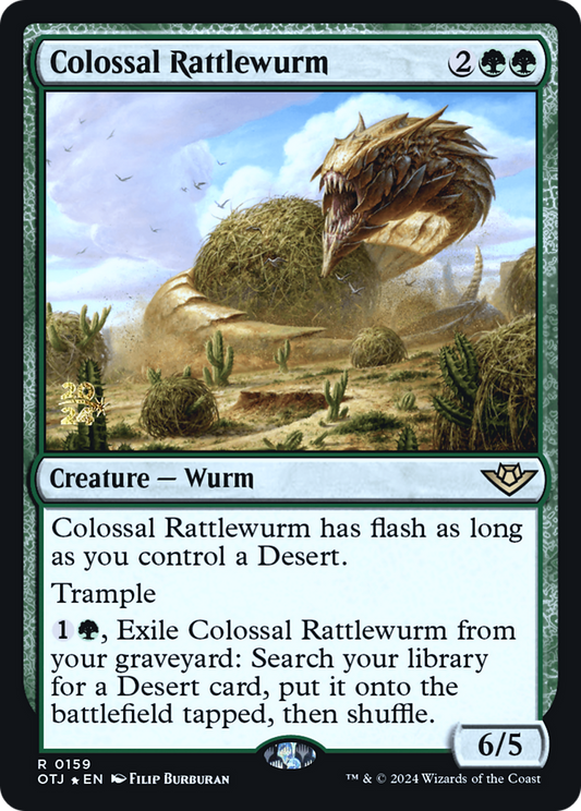 Colossal Rattlewurm Foil (159S)
