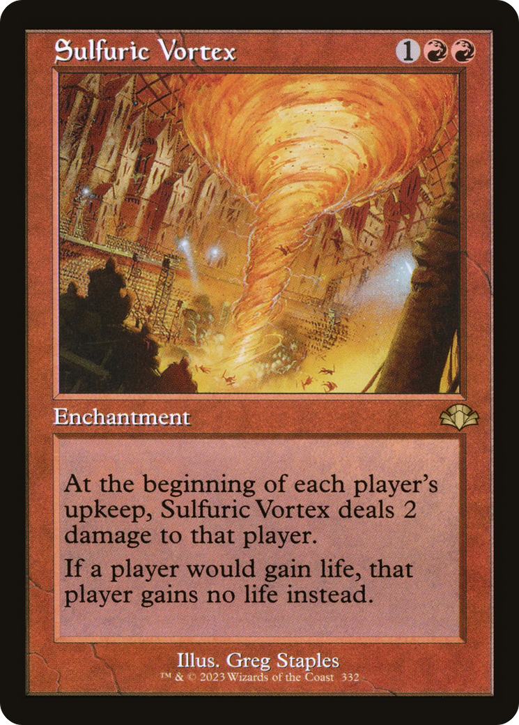 Sulfuric Vortex (Retro) [Dominaria Remastered] | Silver Goblin